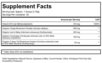 Mushroom Coffee Blend - 90 days