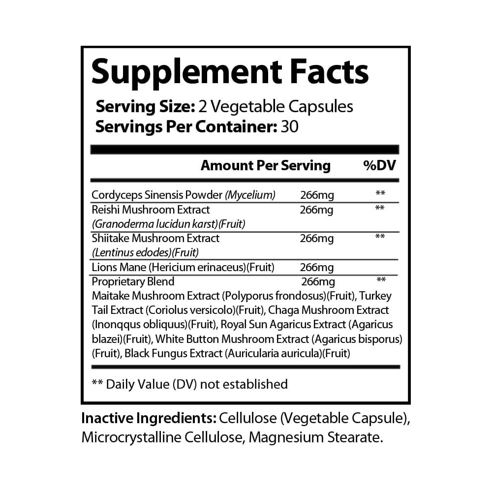 Mushroom Immune Booster